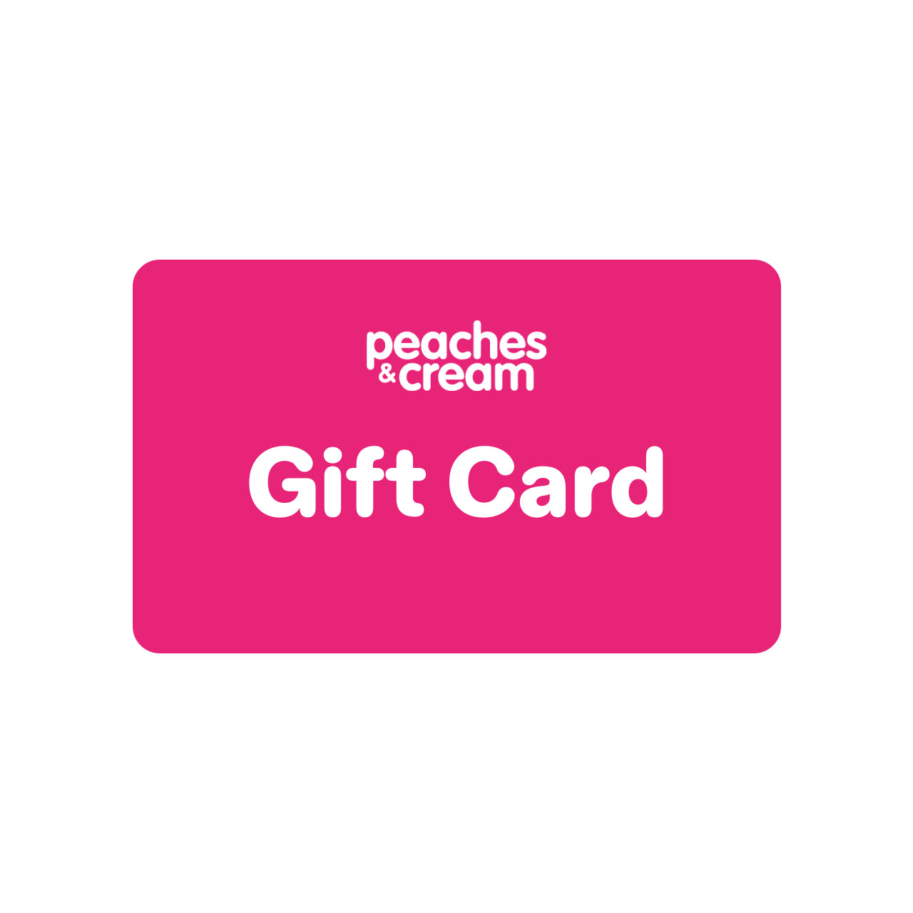 Peach Underwear E-Gift Card