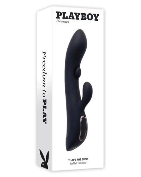 Playboy Pleasure That's The Spot Rechargeable Rabbit Vibrator