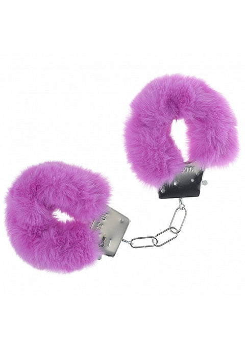 Ouch Fluffy Handcuffs Purple