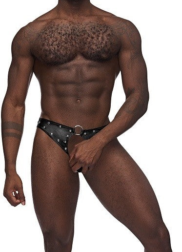 Male Power Fetish Cyclops Crotchless Jock S/M - PAK121