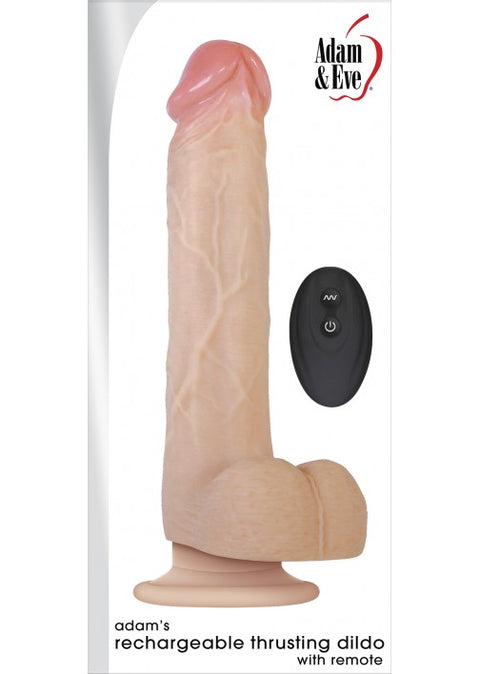 Adam & Eve Adams Rechargable Thrusting w Remote