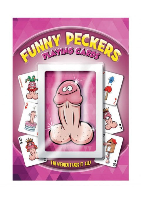 Funny Peckers Playing Cards