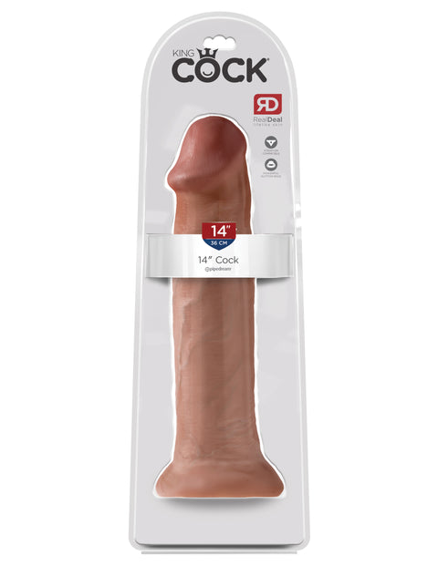 King Cock 14 Cock Tan