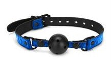 Whipsmart Deluxe Ball Gag Blue