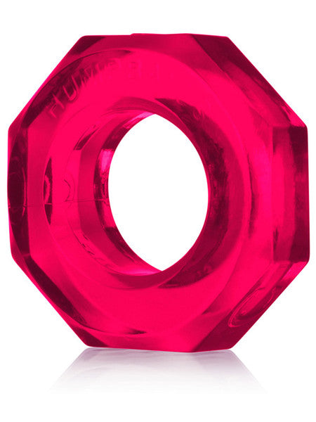 Oxballs Hump Balls C-Ring Hot Pink