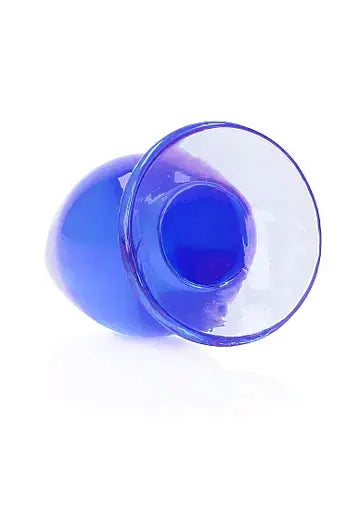 Realrock 3.5" Crystal Clear Plug Purple