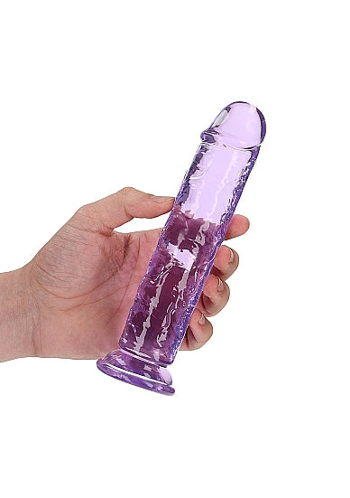 Realrock 7" Straight Dildo Purple