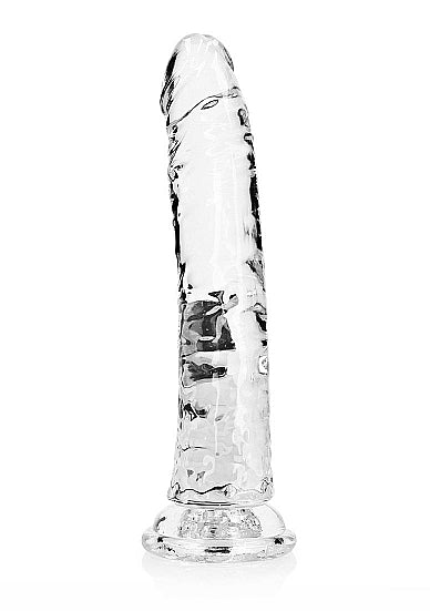 Realrock 8" Slim Dildo Clear