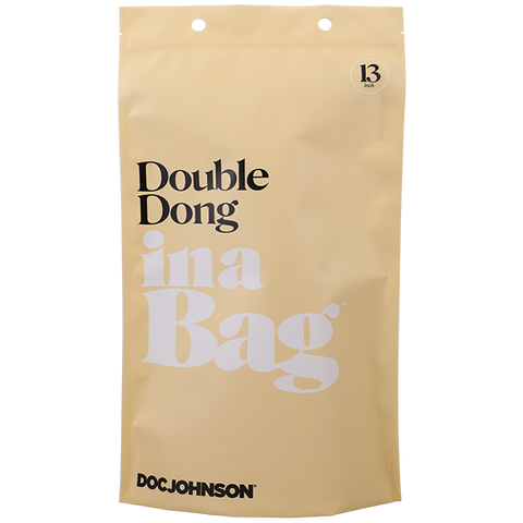 Doc Johnson Dick In A Bag 13 Inch Double Dong