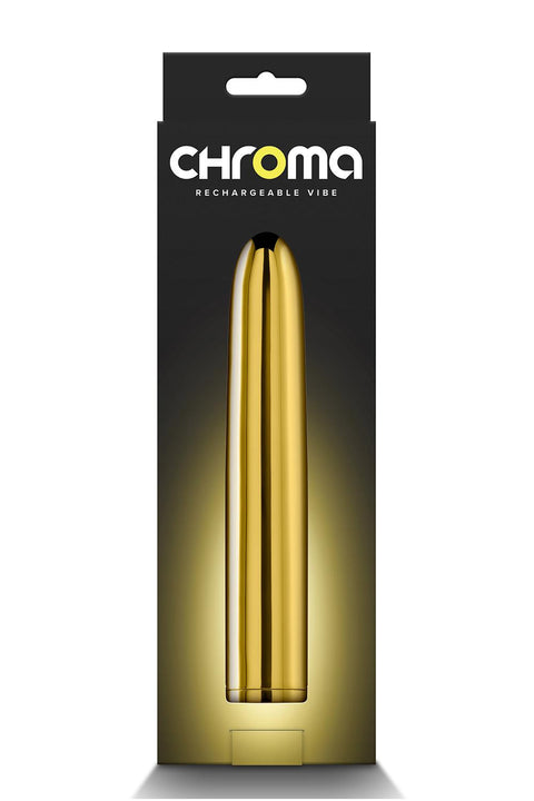 Chroma Rechargeable Classic 7" Vibe Gold