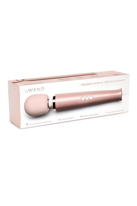 Le Wand Plug In Massager Rose Gold