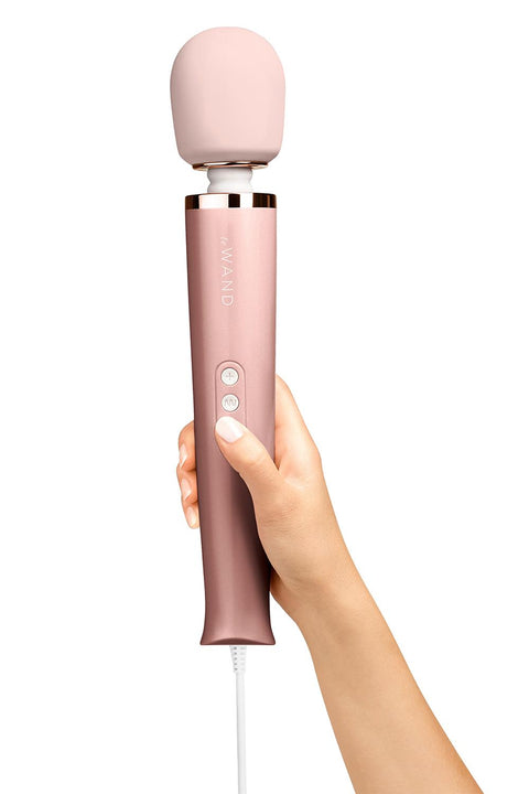 Le Wand Plug In Massager Rose Gold