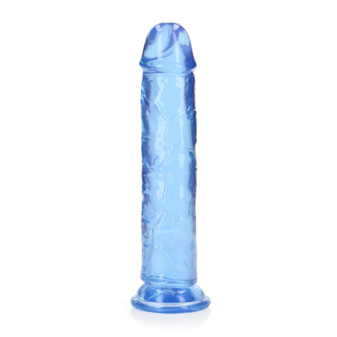 Realrock Clear Blue Dildo 8"