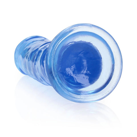 Shots Realrock Clear Blue Dildo 8"