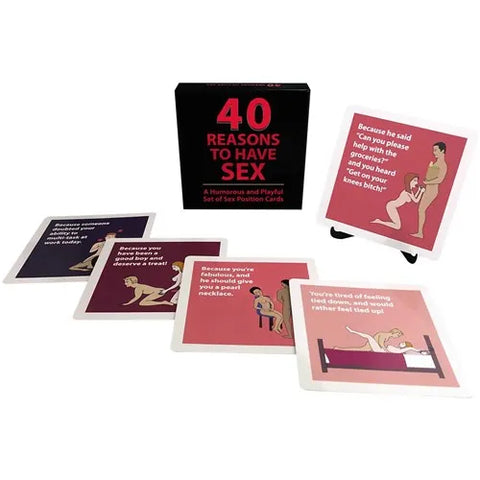 40 Reasons to Have Sex