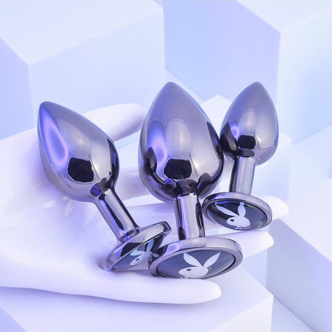 Playboy Pleasure Pleasure 3 Ways Butt Plug Set