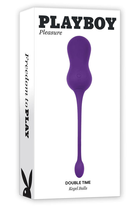 Playboy Pleasure Double Time Vibrating Kegel Balls