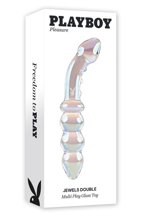 Playboy Jewels Double Multi Play Glass