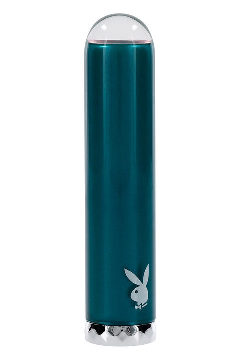 Playboy Pleasure Emerald Glass Vibrator