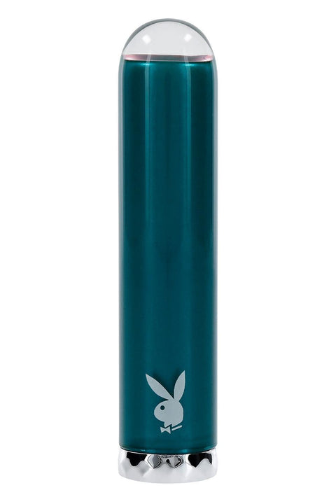 Playboy Pleasure Emerald Glass Vibrator