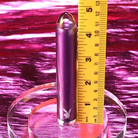 Playboy Pleasure Amethyst Glass Vibrator