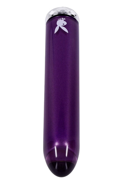 Playboy Pleasure Amethyst Glass Vibrator