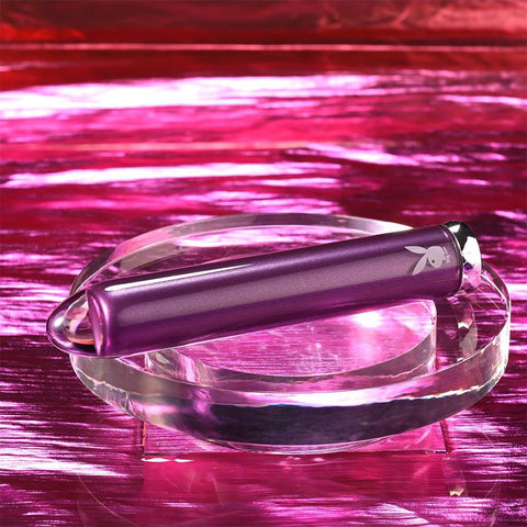 Playboy Pleasure Amethyst Glass Vibrator