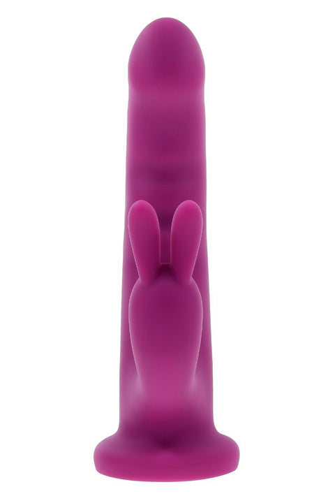 Playboy Pleasure Fluffle Rabbit Vibrator with Suction Base