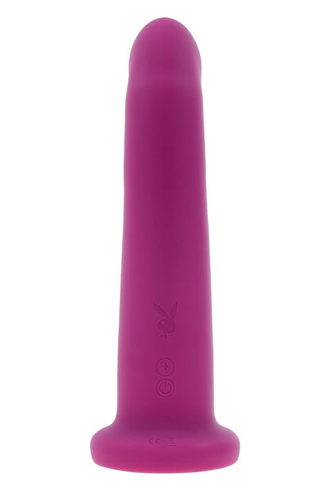 Playboy Pleasure Fluffle Rabbit Vibrator with Suction Base