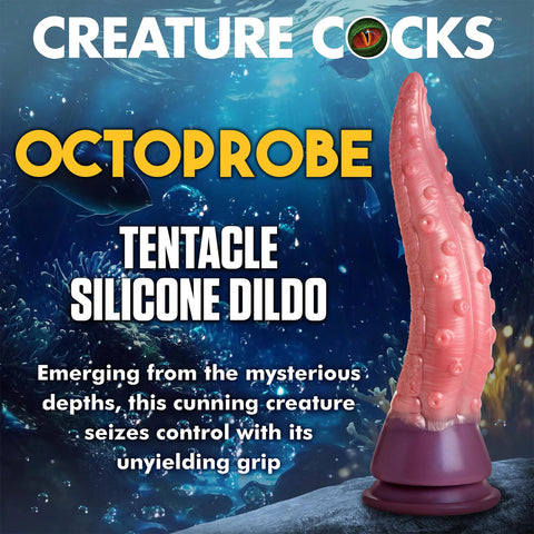 Creature Cocks Octoprobe Tentacle 12.25" Silicone Suction Cup Dildo