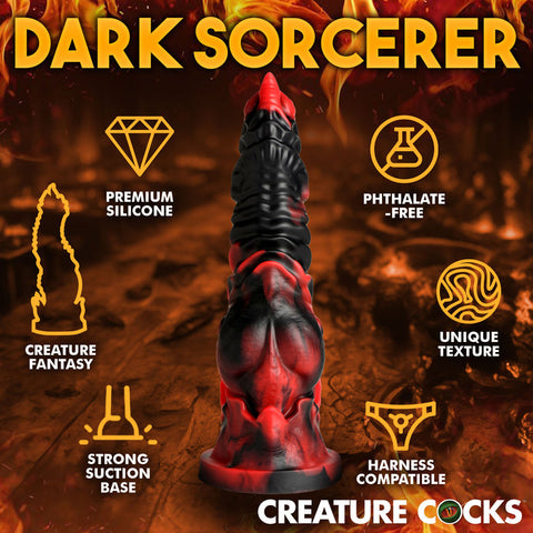 Creature Cocks Mephisto 7.3" Silicone Suction Cup Dildo