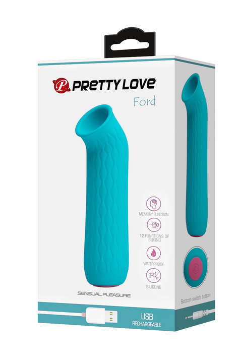 Pretty Love Ford Sucking Clitoral Vibrator 547 Blue