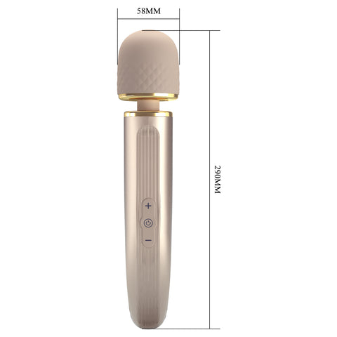 Pretty Love Interesting Wand Massager Vibe BI-014808-2 Gold