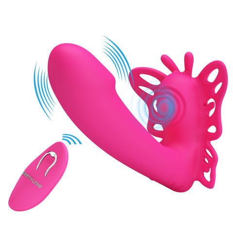 Pretty Love G-Spot Clit Vibe Katherine Pink - 849W-1