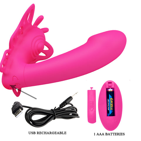 Pretty Love G-Spot Clit Vibe Katherine Pink - 849W-1