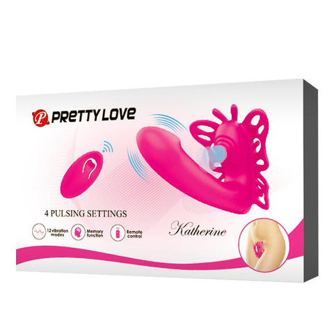 Pretty Love G-Spot Clit Vibe Katherine Pink - 849W-1