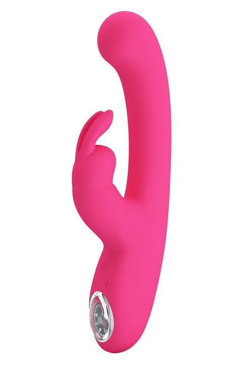 Pretty Love Lamar Rabbit Vibe BW-500004LED-1 Hot Pink