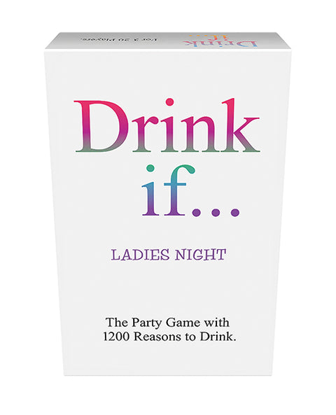 Drink if... Ladies Night Party Game