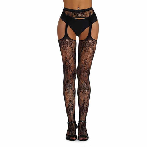 Oh Yeah Flowers Pantyhose XS/M