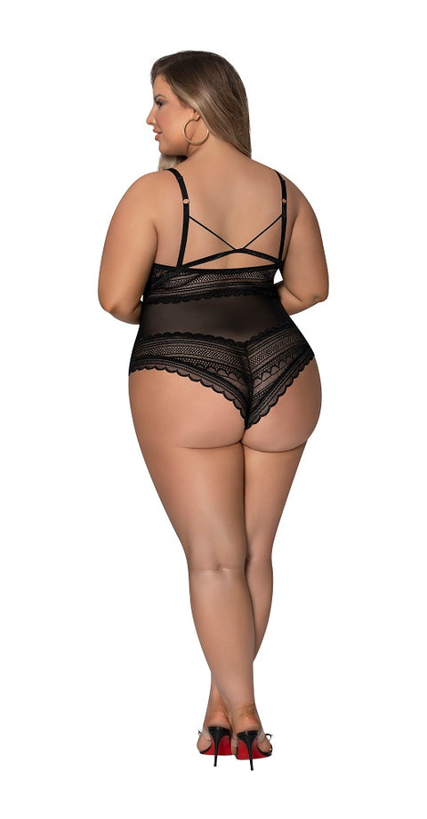 Exposed Modern Romance Cheeky Teddy Back Queen M290