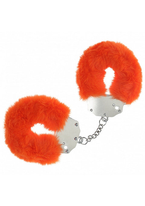 Ouch Fluffy Handcuffs Orange