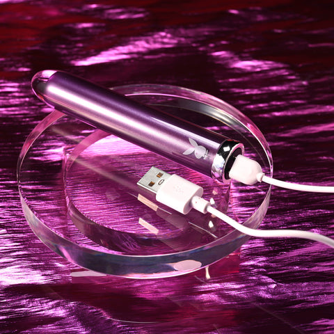 Playboy Amethyst Glass vibrator