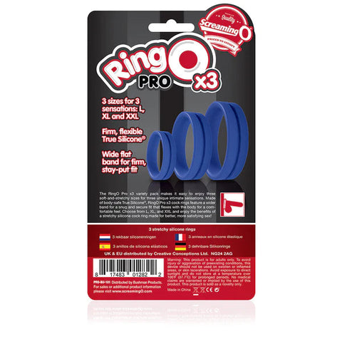 Screaming O Ring O Pro x3 Blue