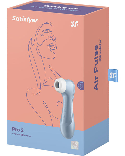 Satisfyer Pro 2 Air Pulse Stimulator Blue