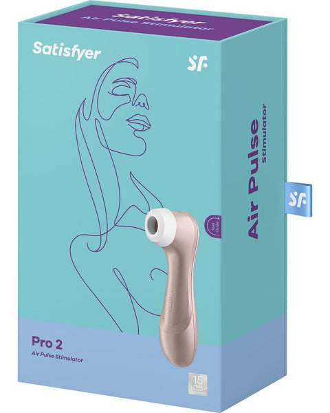 Satisfyer Pro 2 Air Pulse Stimulator Gold