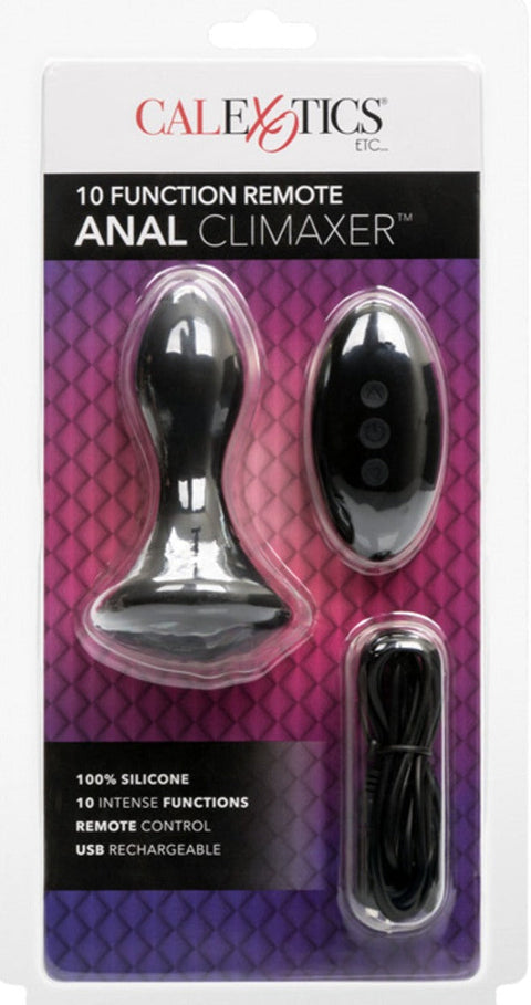 Anal Climaxer Rechargable Black