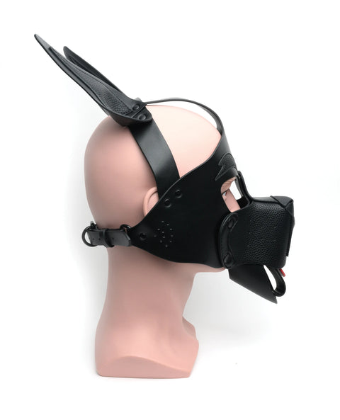 Playful Pup Hood Black OS