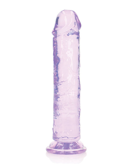 Realrock Clear Purple Dildo 8"