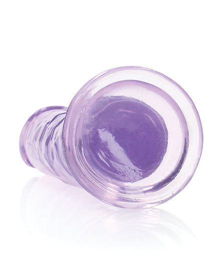 Realrock Clear Purple Dildo 8"