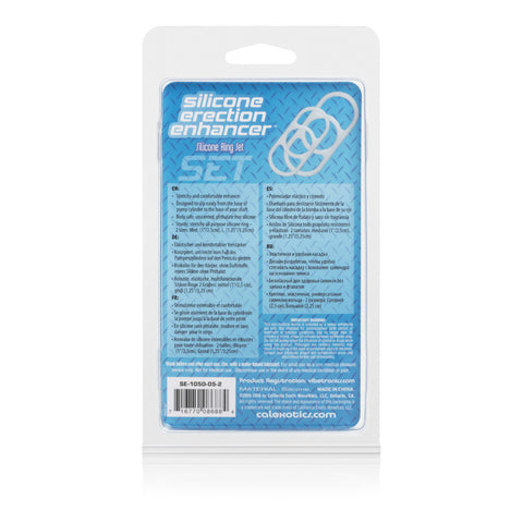 Silicone Erection Enhancer Set 2 Pack